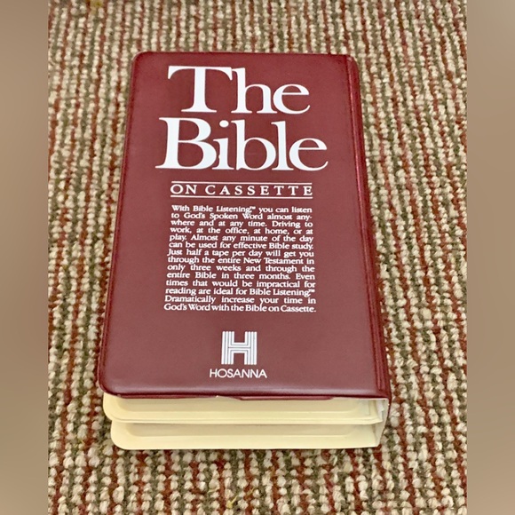 1984 Vtg Hosanna Complete NIV New Testament Audio Cassette Tape Bible - Picture 11 of 14
